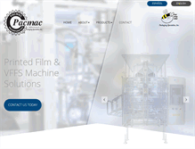 Tablet Screenshot of pacmac.com